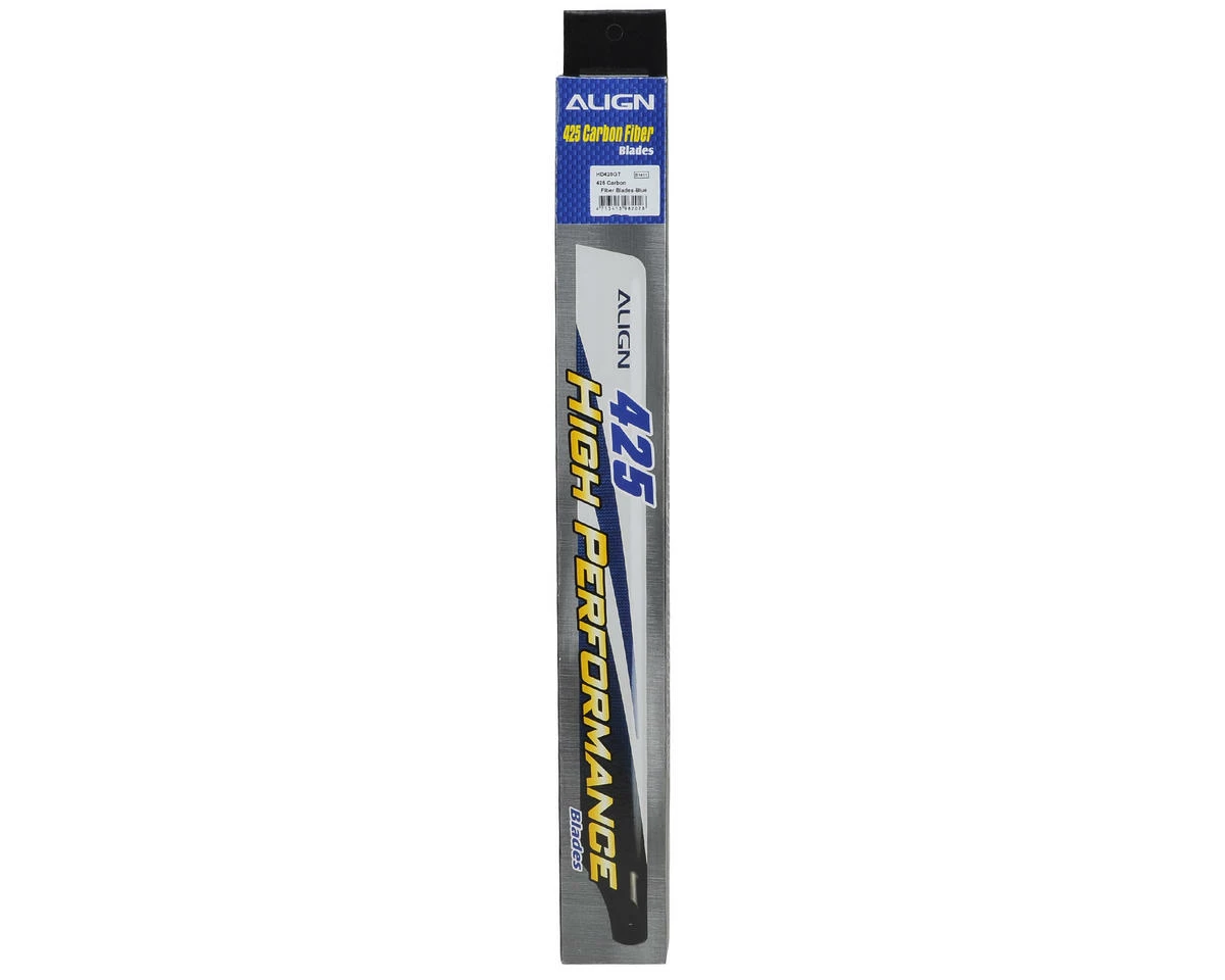 ALIGN 425 Carbon Fiber Blades (Blue) 2 ALIGN 425 Carbon Fiber Blades (Blue) - Image 2
