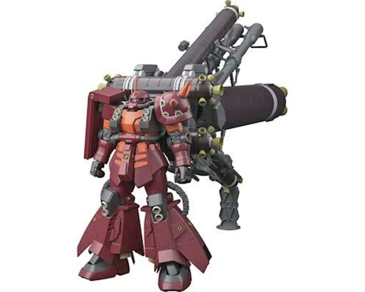 Bandai Gundam High Mobility Type Zaku II Psycho Zaku Ver. KM 1/100 Master Grade Action Figure Model Kit - Image 2