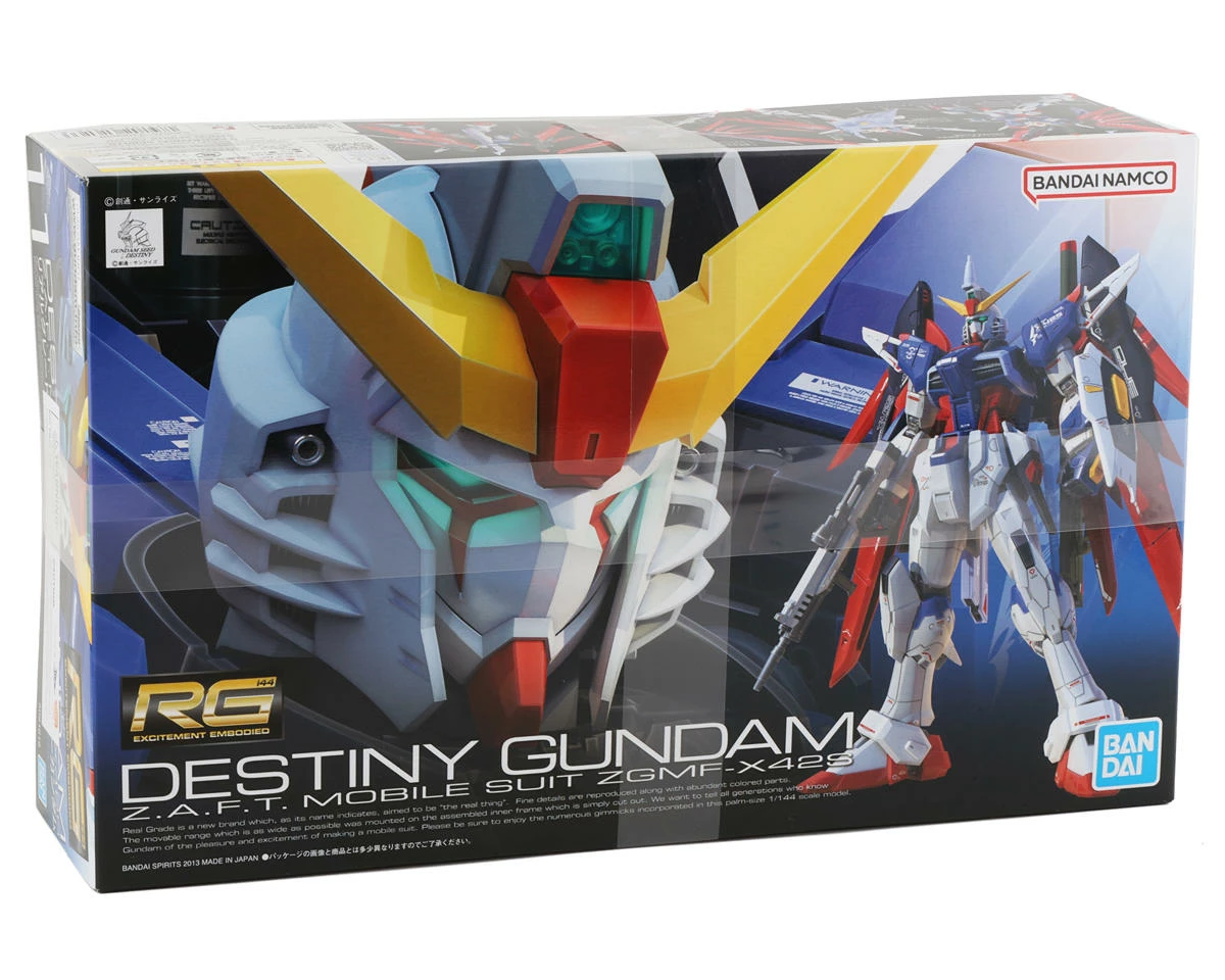 Bandai RG 11 ZGMF-X42S Destiny Gundam "Gundam SEED" 1/144 Action Figure Model Kit - Image 2