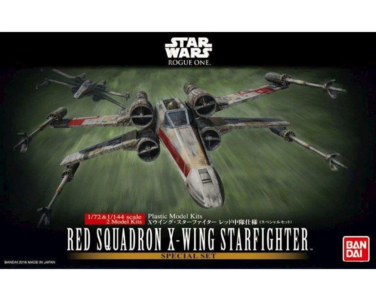 Bandai 1/72 Red Squadron X-Wing Starfighter Rogue One