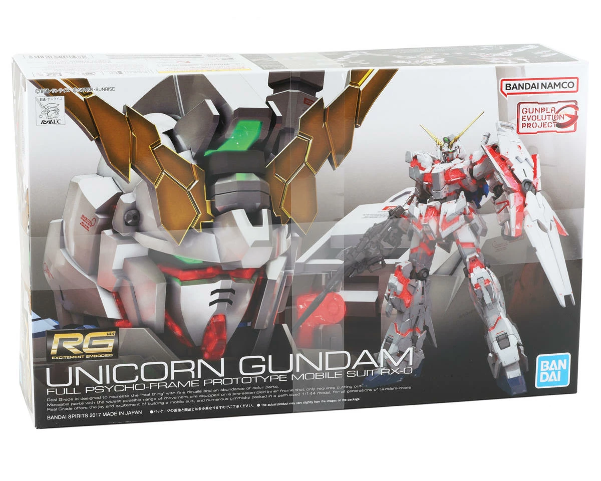 Bandai Spirits RG 25 RX-0 Unicorn Gundam 1/144 Action Figure Model Kit - Image 2