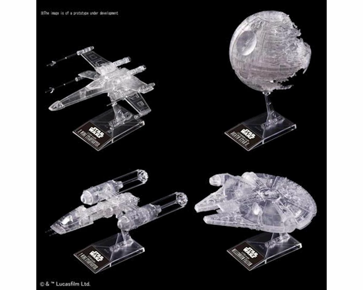 Bandai Spirits Wars Clear Vehicle Set (Return Of The Jedi Edition) - Image 2
