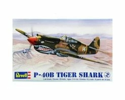 Revell Germany 1/48 Tiger Shark P40B Airplane Model Kit