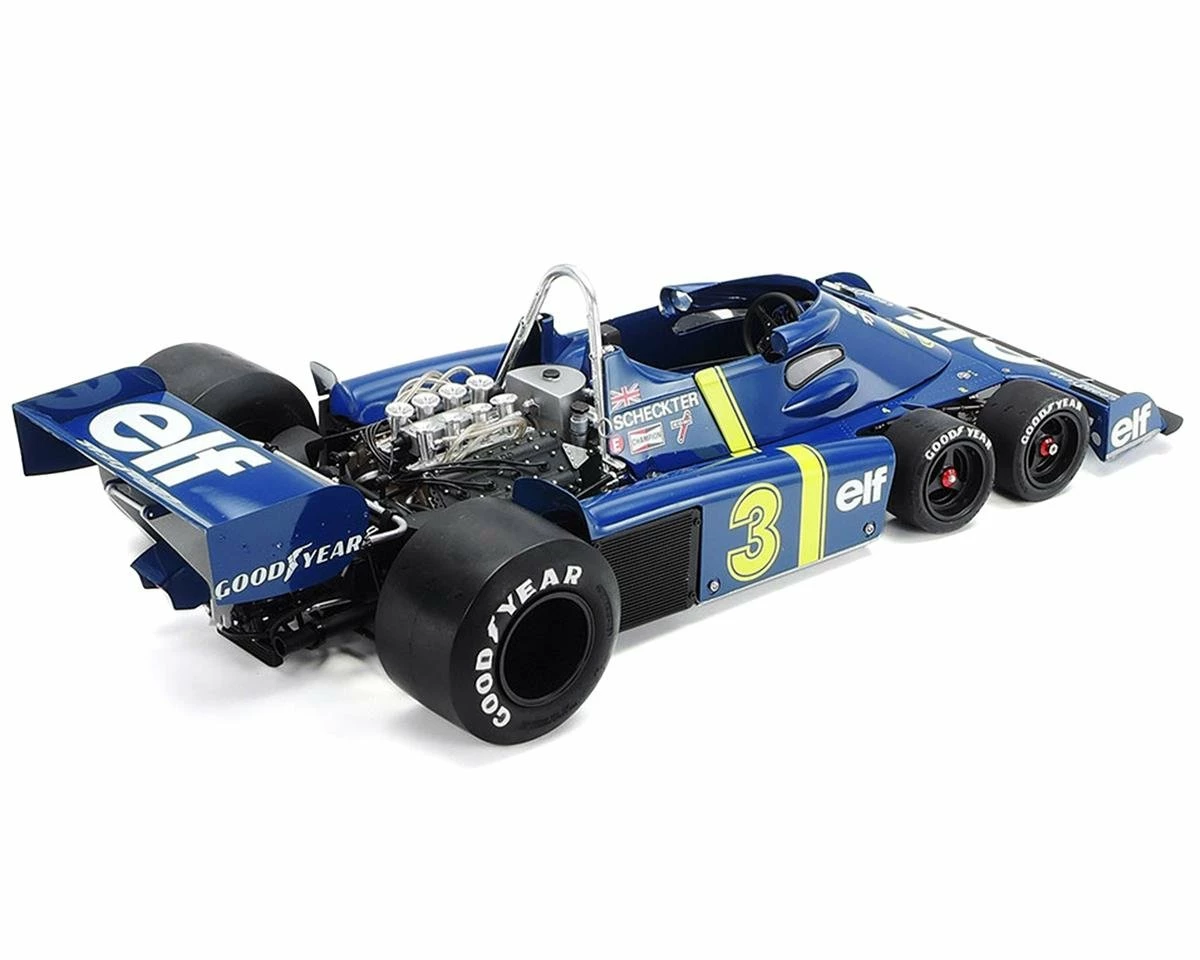 Tamiya 1/12 Tyrrell P34 Six-Wheeler Plastic Model Kit W/Photo-Etched Parts - Image 2