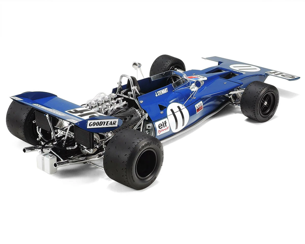 Tamiya Tyrrell 003 1971 Monaco GP 1/12 Plastic Model Kit - Image 2