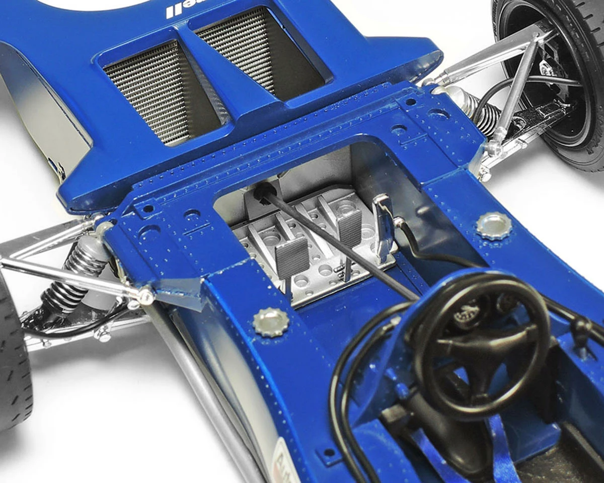 Tamiya Tyrrell 003 1971 Monaco GP 1/12 Plastic Model Kit - Image 4