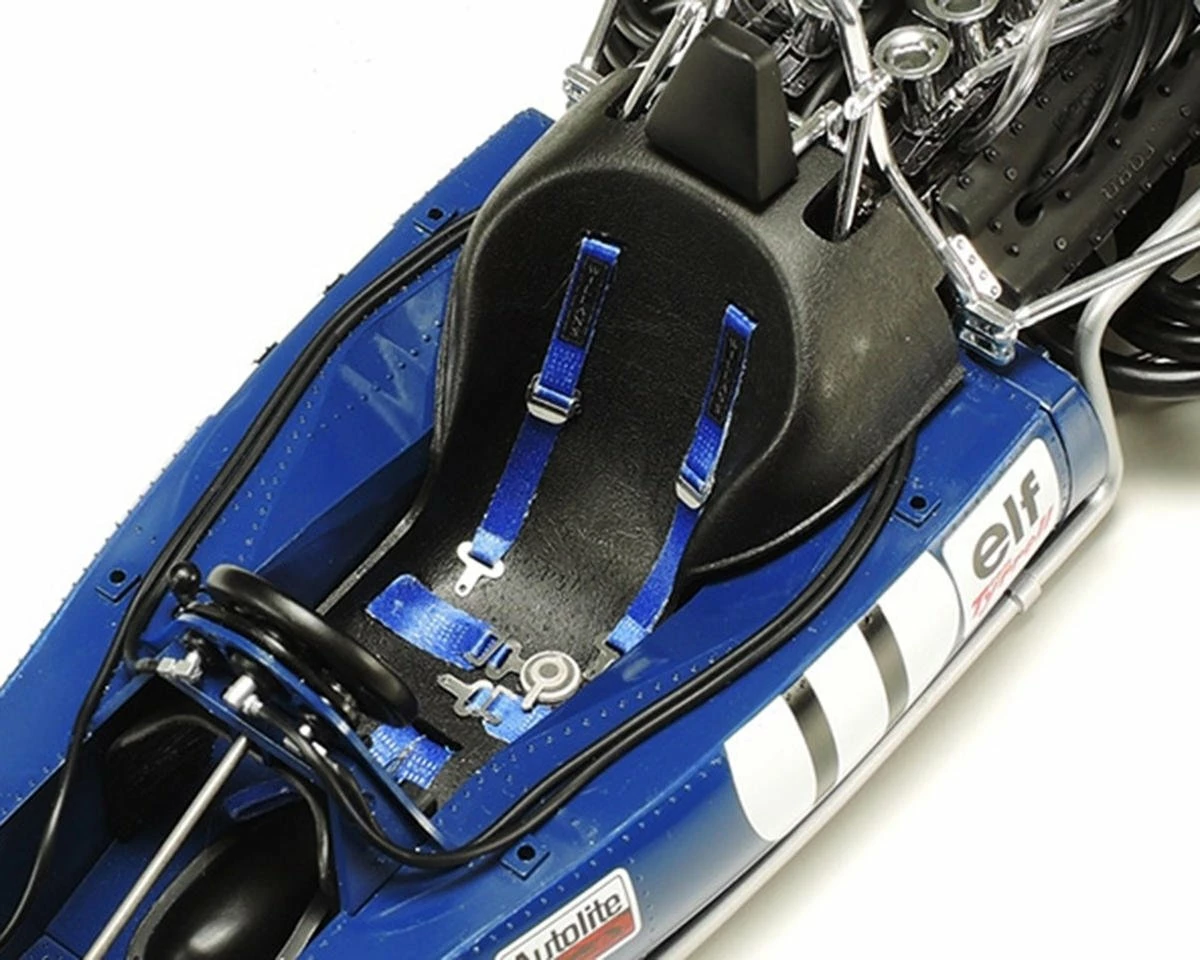 Tamiya Tyrrell 003 1971 Monaco GP 1/12 Plastic Model Kit - Image 5