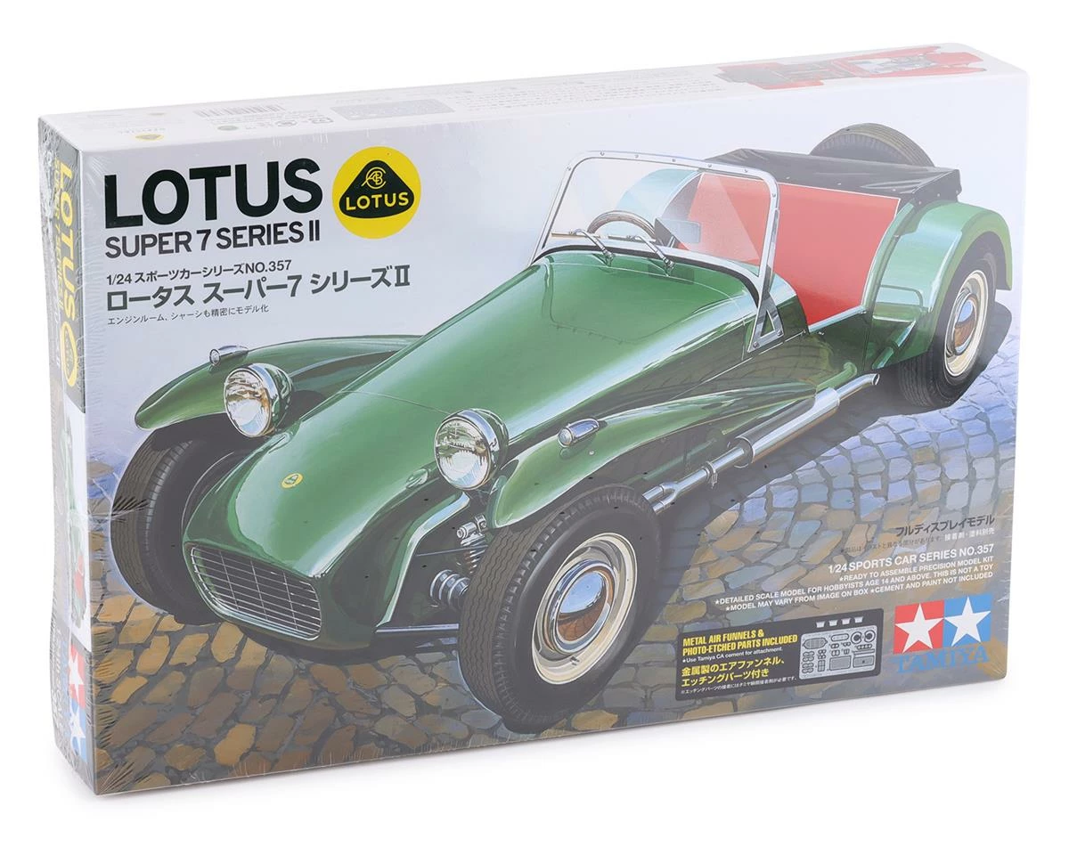 Tamiya Lotus Super 7 Series II 1/24 Model Car Kit - Image 5