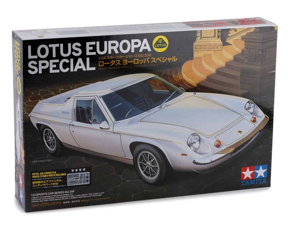 Tamiya Lotus Europa Special 1/24 Model Kit - Image 7