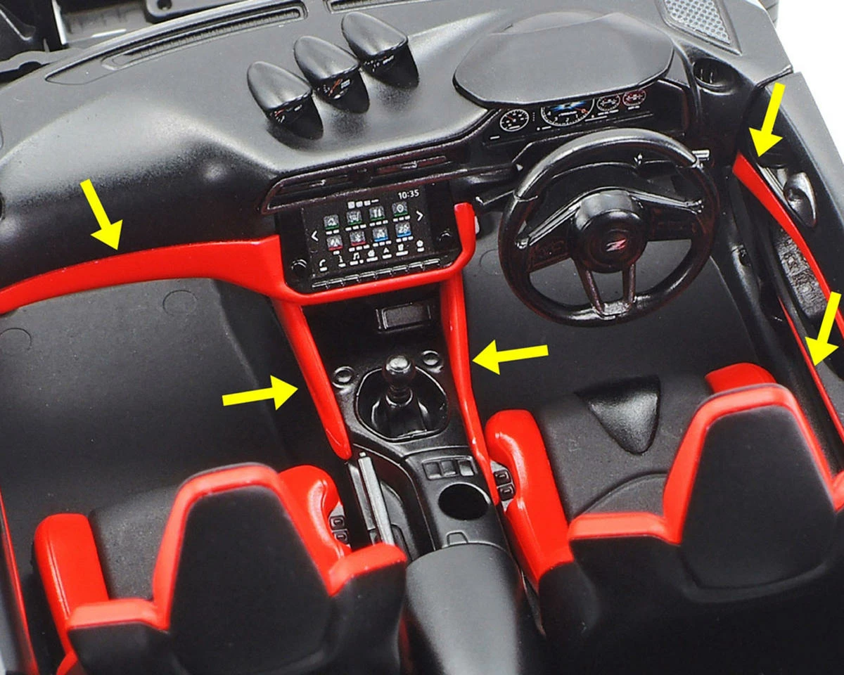 Tamiya 1/24 Nissan Z Model Sports Car Kit - Image 6