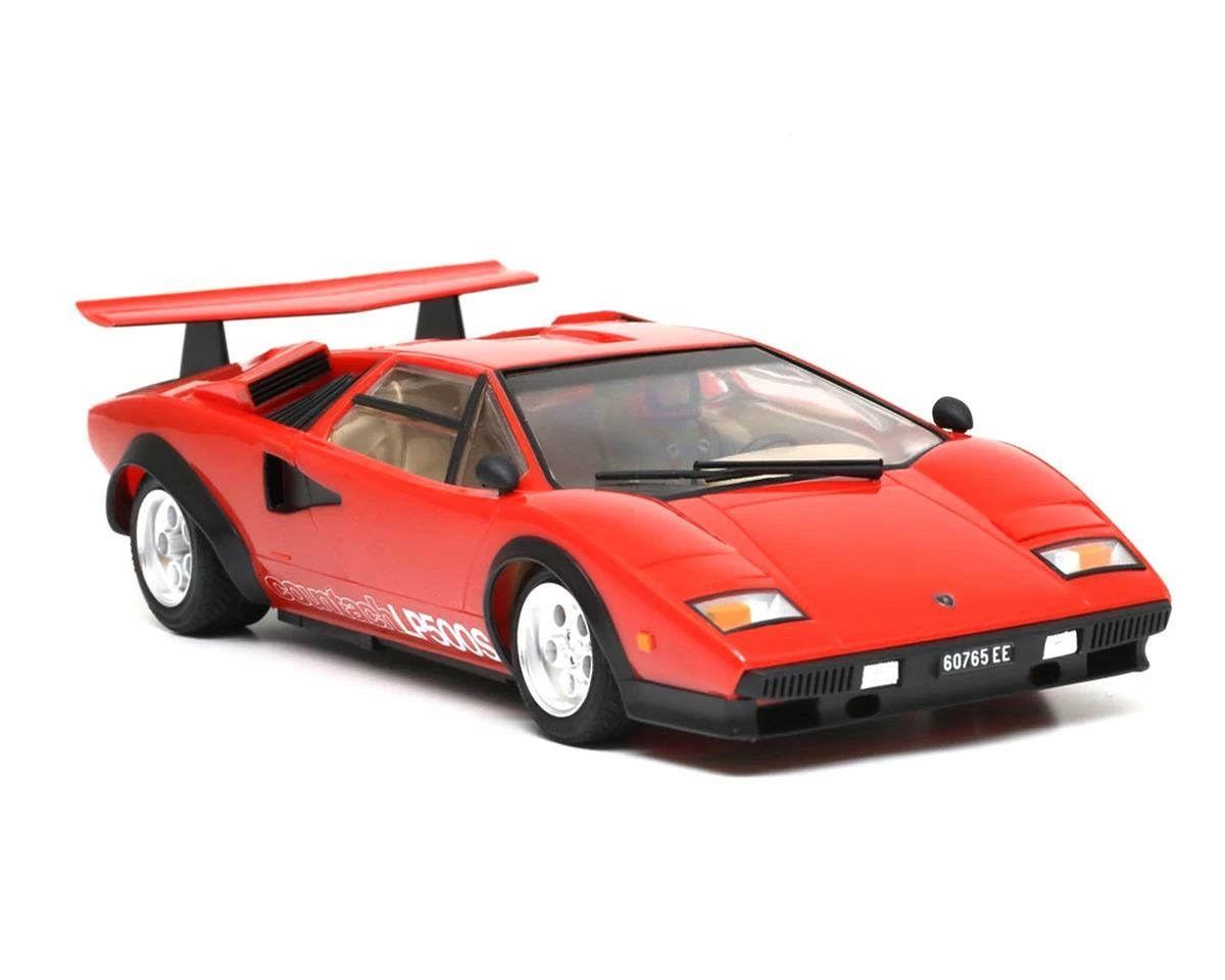 Tamiya Lamborghini Countach LP500S 1/24 Model Kit (Red W/Clear Coat) - Image 2