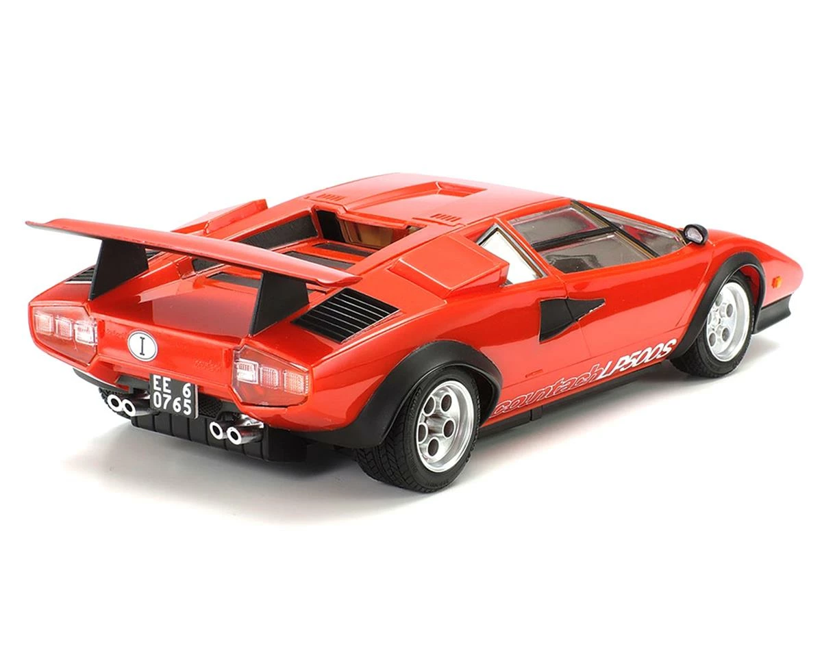 Tamiya Lamborghini Countach LP500S 1/24 Model Kit (Red W/Clear Coat) - Image 3