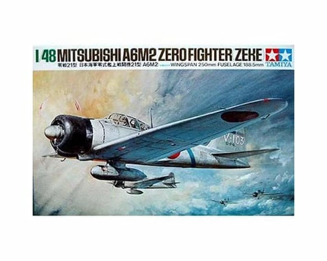 Tamiya 1/48 A6M2 Zero Fighter Type 21 1 Tamiya 1/48 A6M2 Zero Fighter Type 21