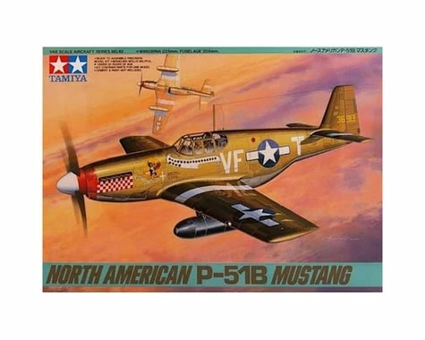 Tamiya 1/48 P-51B Mustang Model Kit 1 Tamiya 1/48 P-51B Mustang Model Kit