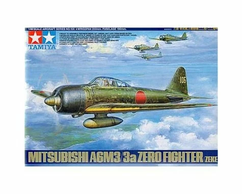 Tamiya 1/48 Mitsubishi A6M3/3a (Zeke) 1 Tamiya 1/48 Mitsubishi A6M3/3a (Zeke)