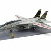 Tamiya 1/48 Grumman F-14A Tomcat Model Jet Kit W/Carrier Launch Set (Late Model)