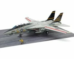 Tamiya 1/48 Grumman F-14A Tomcat Model Jet Kit W/Carrier Launch Set (Late Model)