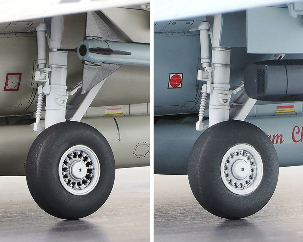 Tamiya 1/48 Grumman F-14A Tomcat Model Jet Kit W/Carrier Launch Set (Late Model) - Image 6